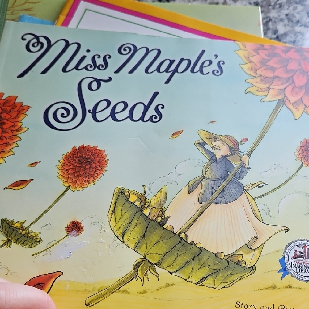 Children's Book Collection with Maple by Lori Nichols Garden/spring Book Lot - Picture 2 of 7